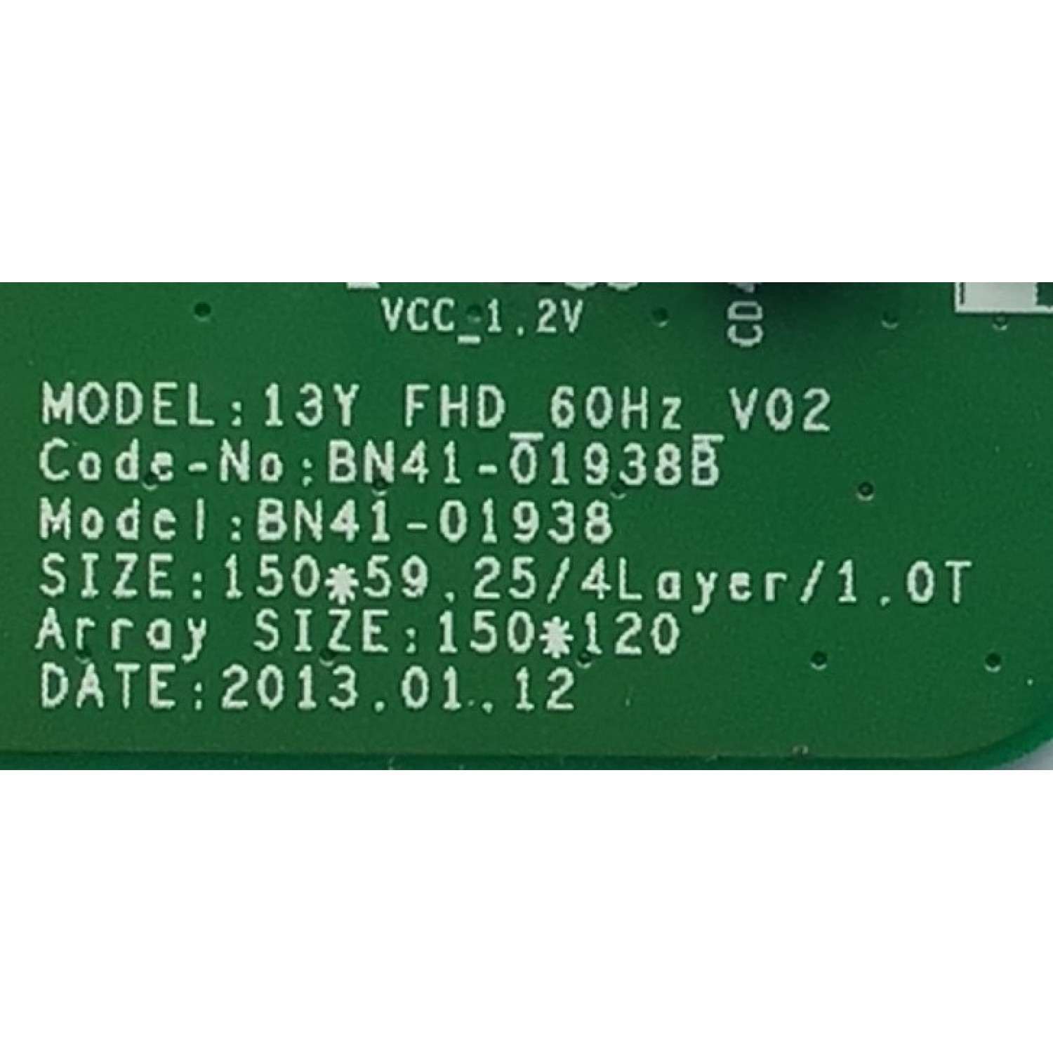 T-CON PARA TV SAMSUNG / NUMERO DE PARTE BN95-00854R / BN41-01938B / BN9500854R / 00854R / BN97-06992A / PANEL CY-PK270BNAV1F / LC27F398FWNXZA AA10 - Imagen 2